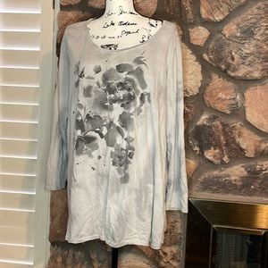 🥳HOST PICK🥳Gray 3/4 sleeve Avenue top